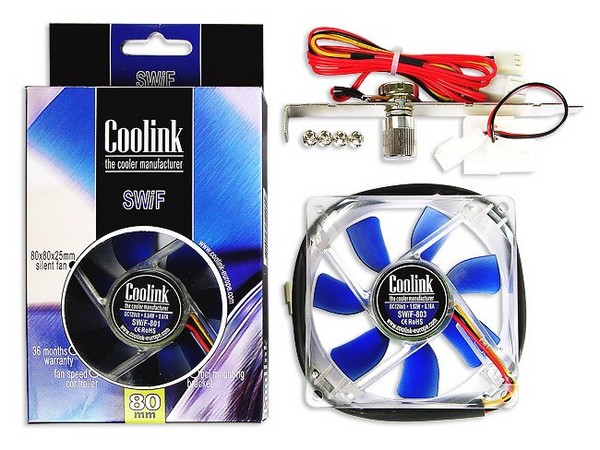 Coolink SWiF 802R - 80mm - 11-19 dB/A - Retail
