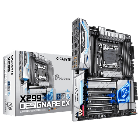 Gigabyte DESIGNARE EX X299, ATX -emolevy