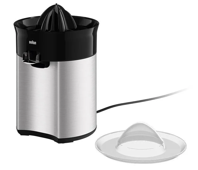 Braun CitrusQuick 5 CJ 5050 - citrus press, 60W, Black/metal