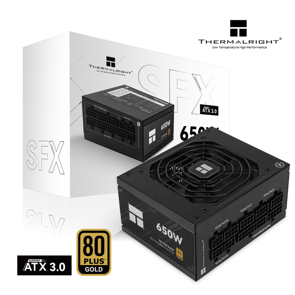Thermalright TR-TGFX 650W - power supply, 80 Plus Gold, Black