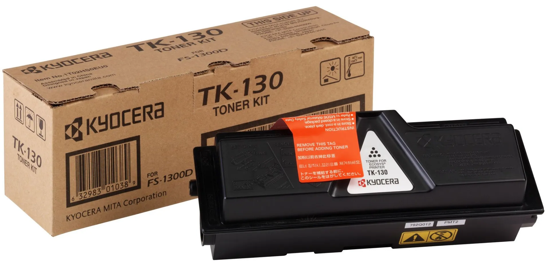 Kyocera TK-130 lasertoner, svart