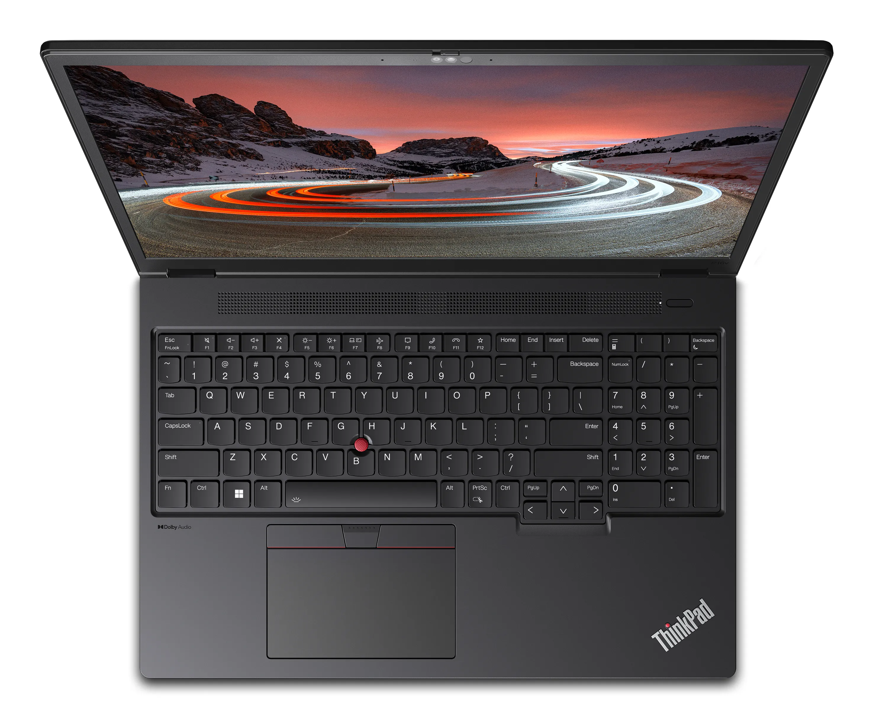 Lenovo ThinkPad P16v G2 16&quot; Intel Ultra 7 165H, 32 GB, 1 TB, RTX 2000, Win 11 Pro - b&auml;rbar dator, Black