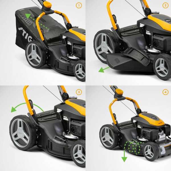 Stiga Combi 748 V 46 cm - Gas-powered lawn mower