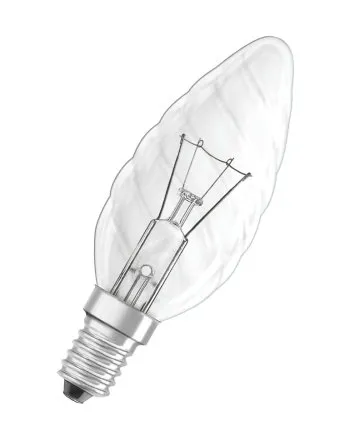 OSRAM Classic Mini Candle 11W E14 Clear Dimmable Incandescent Lamp