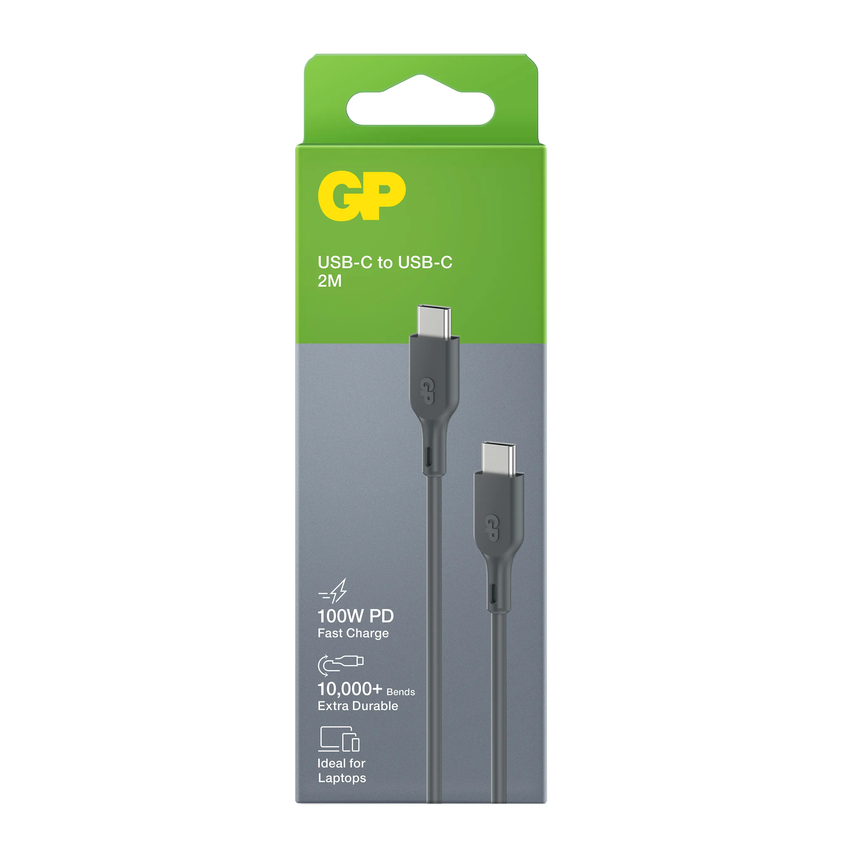 GP Cable USB-C to USB-C 100W CC2P 2m