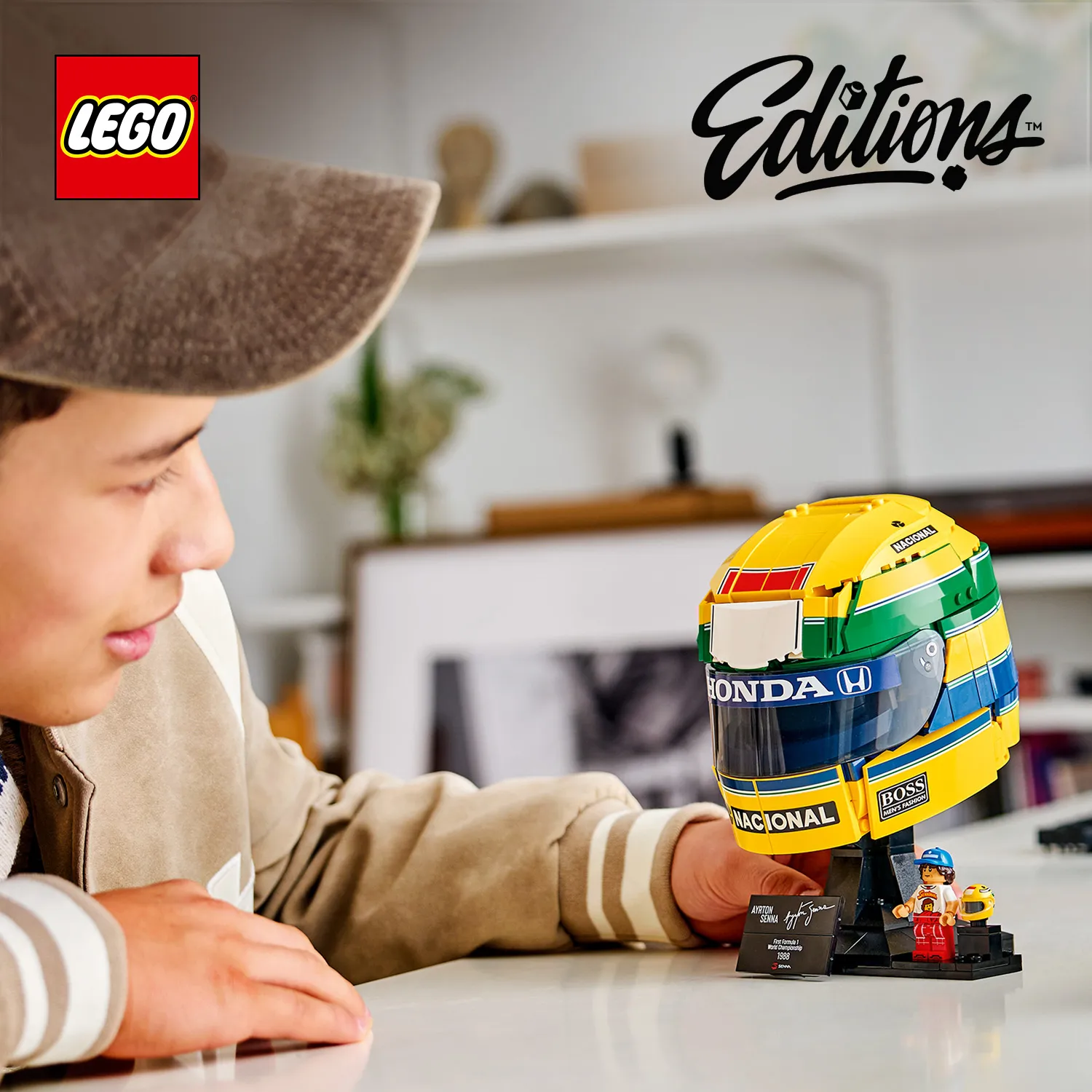 LEGO Editions Ayrton Senna Helmet 43024