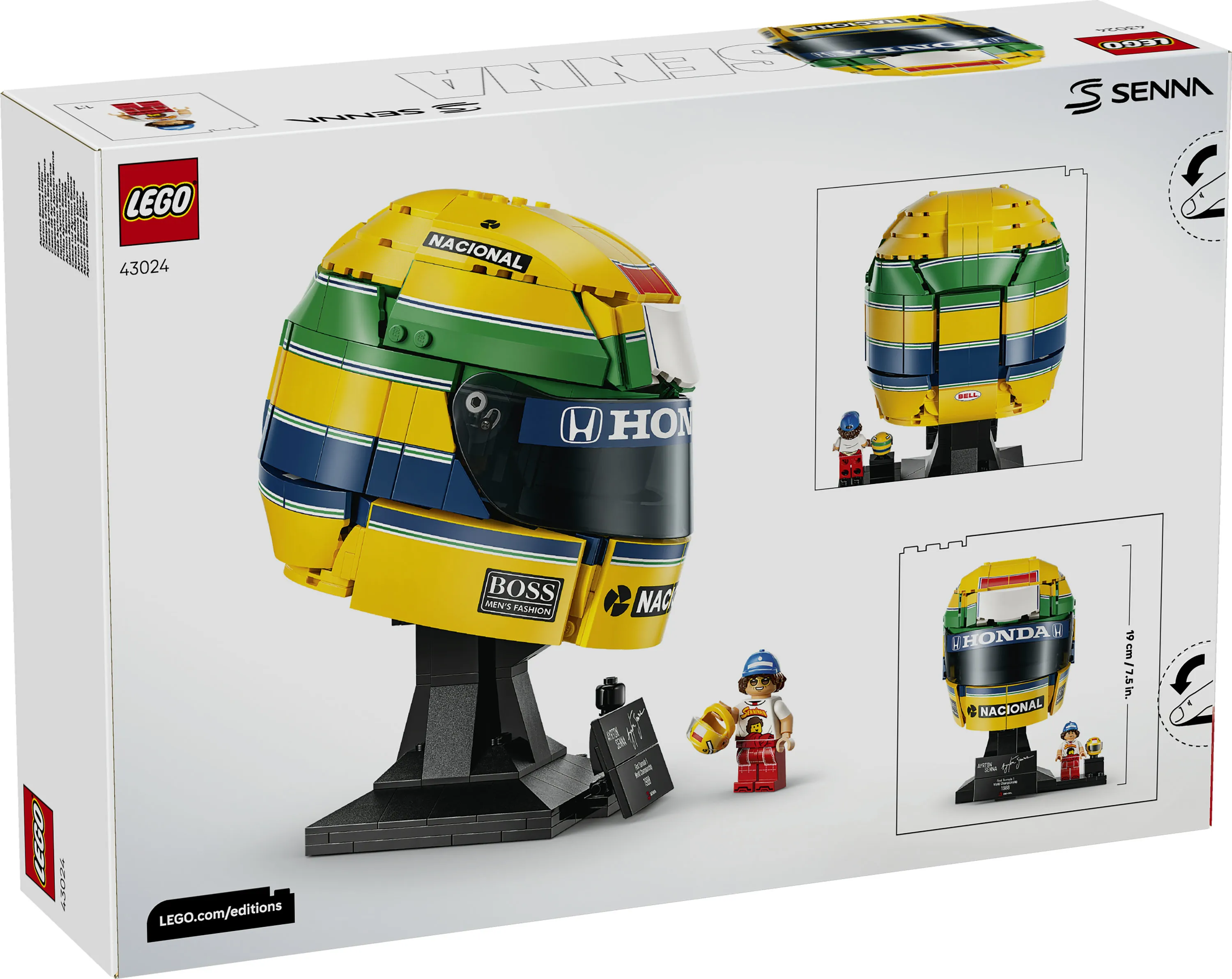 LEGO Editions Ayrton Senna Helmet 43024