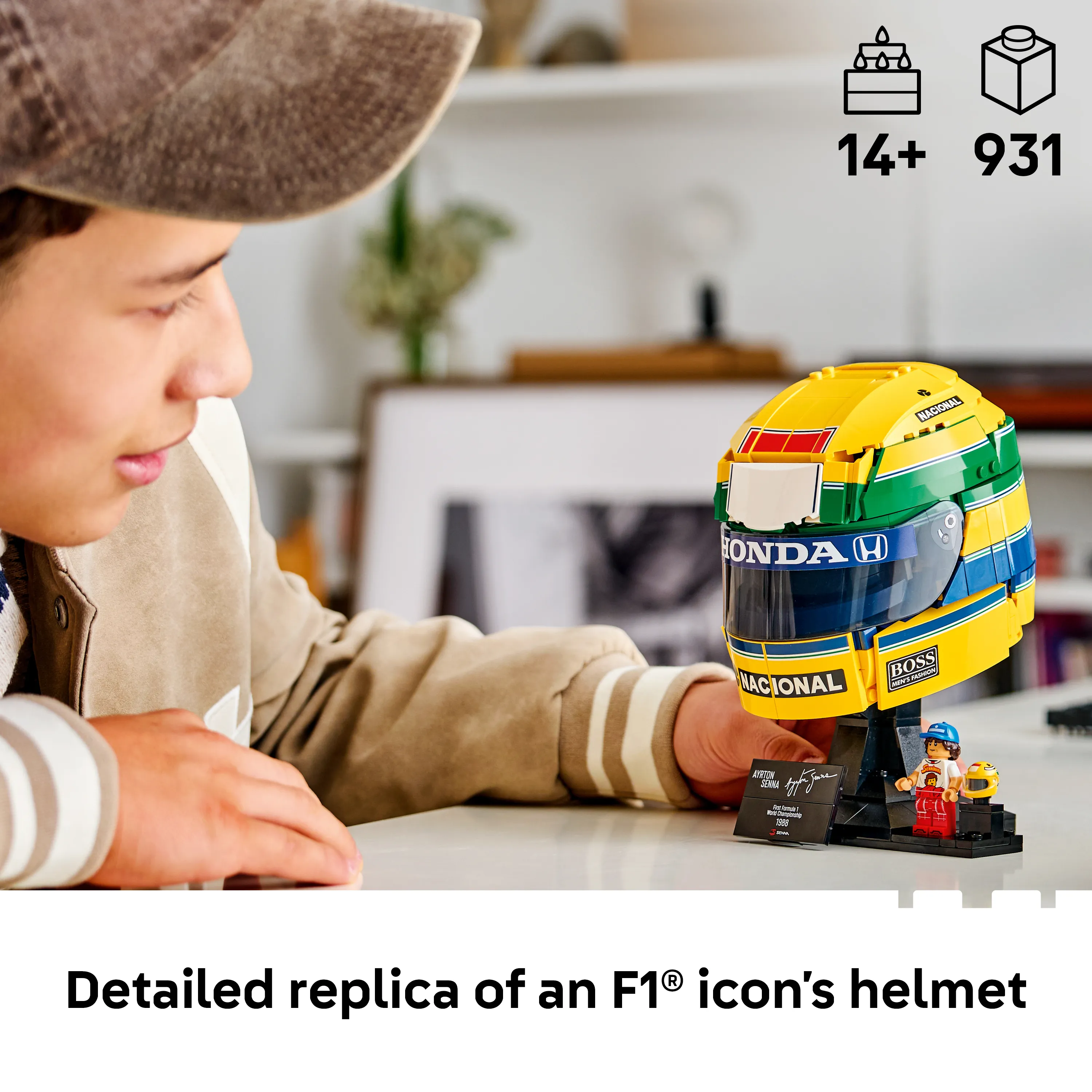 LEGO Editions Ayrton Senna Helmet 43024
