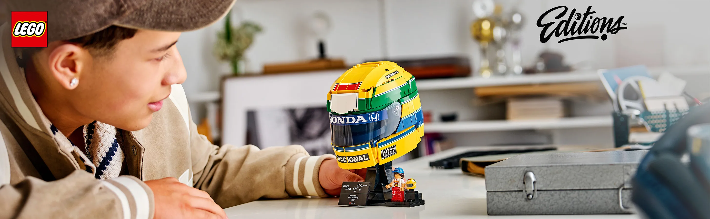 LEGO Editions Ayrton Senna Helmet 43024