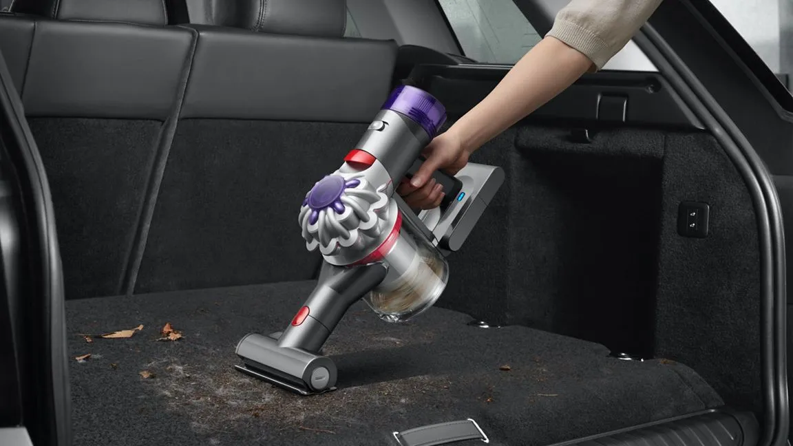 Dyson V8 Total Clean 0.54L 21.6V Cordless Stick vacuum cleaner, Black, Nickel