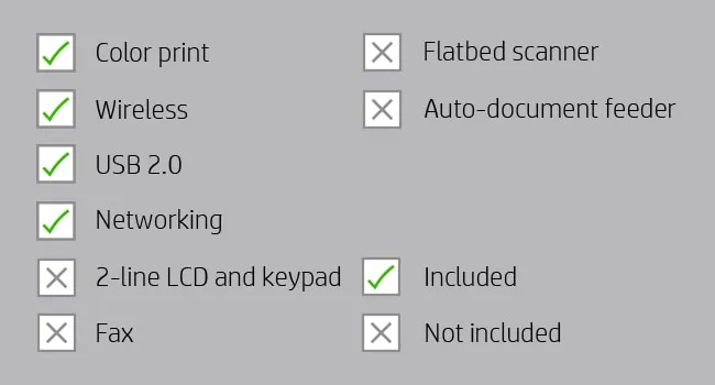 HP Color Laser 150nw printer