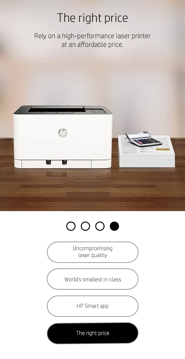 HP Color Laser 150nw printer