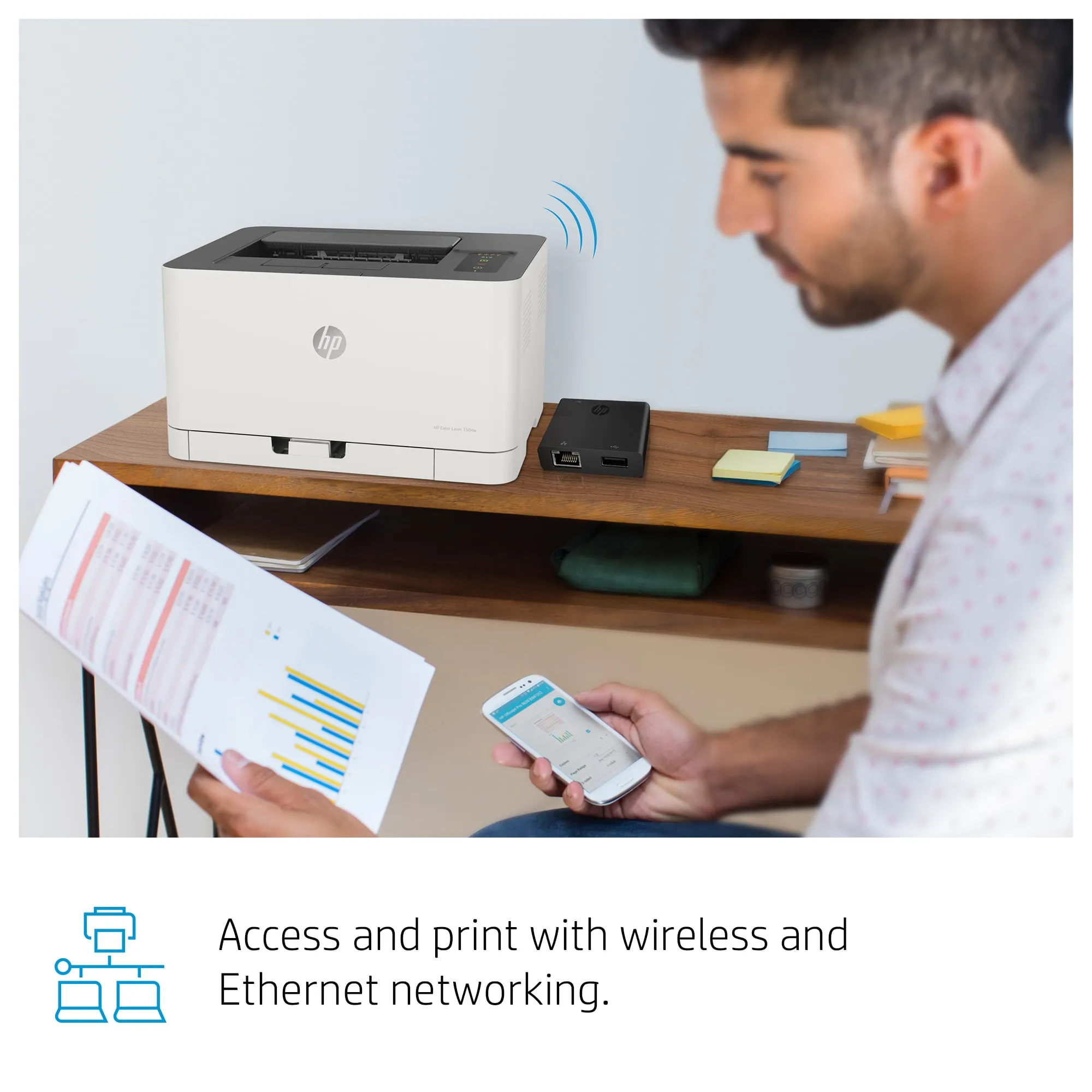 HP Color Laser 150nw printer