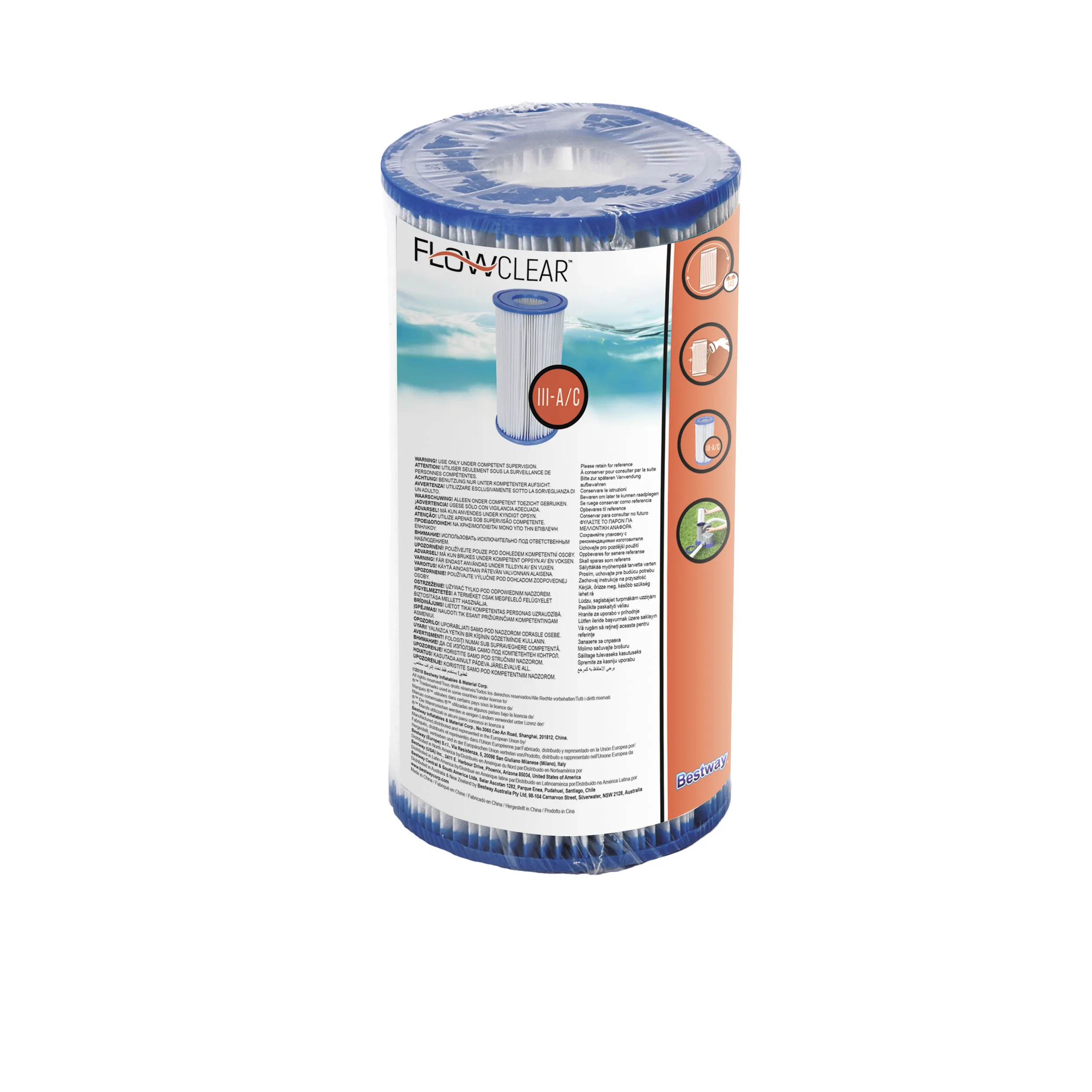 Bestway Flowclear II - filter, 2pcs