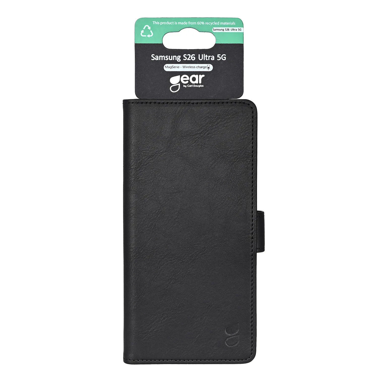 GEAR Classic 3 card Recycled Magnetic Samsung S26 Ultra Black
