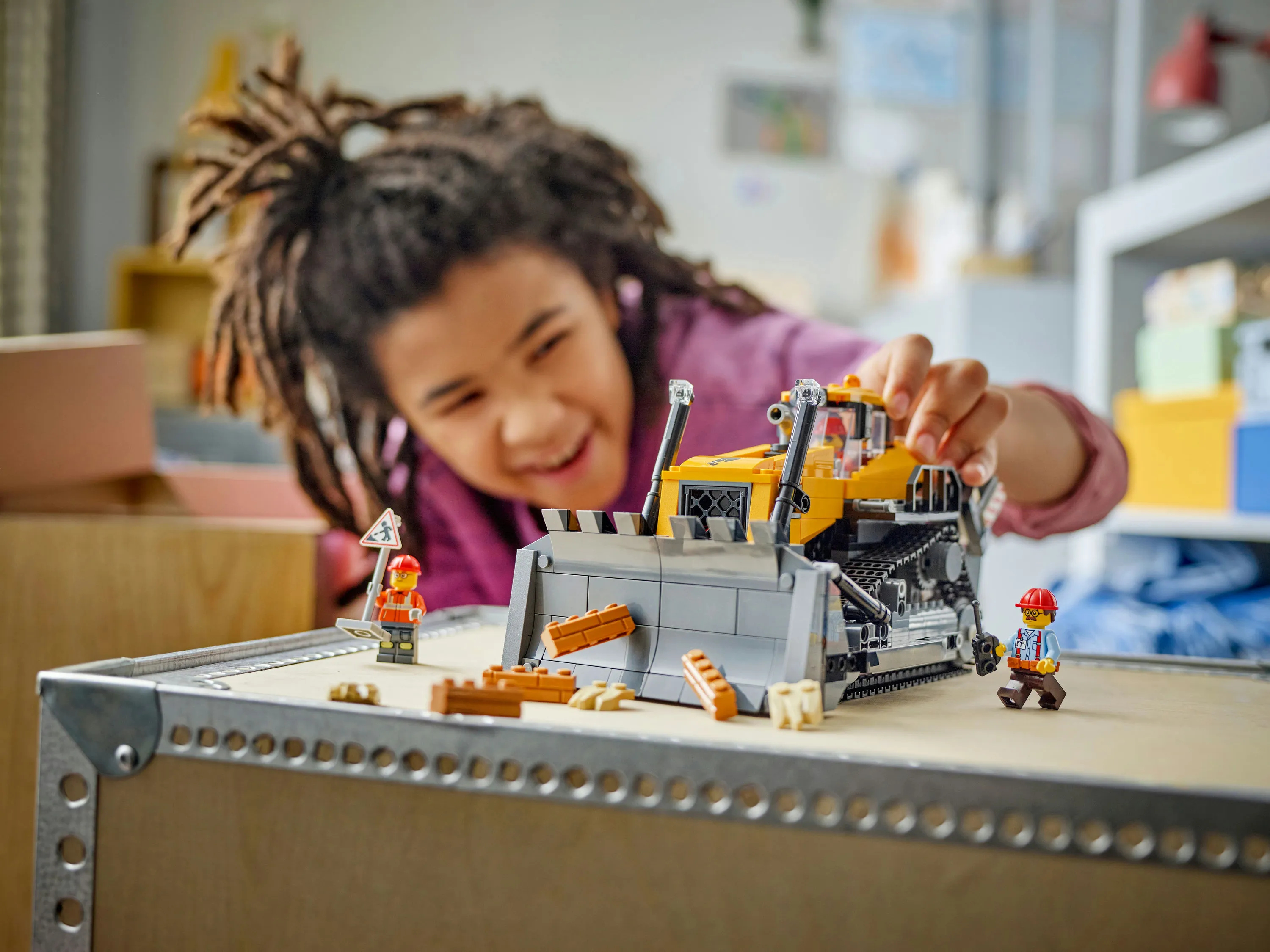 LEGO City Yellow Bulldozer 60466