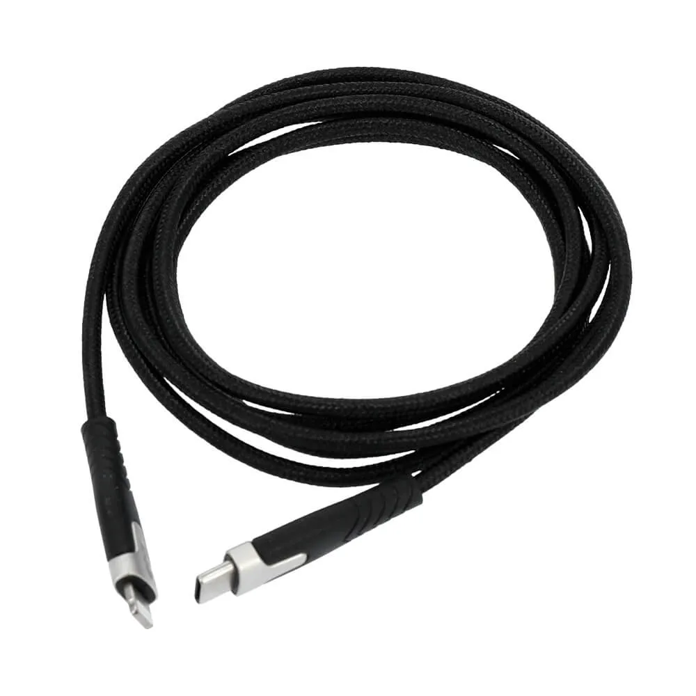 Gear PRO Kevlar USB-C to Lightning cable, 1.5 m, Black