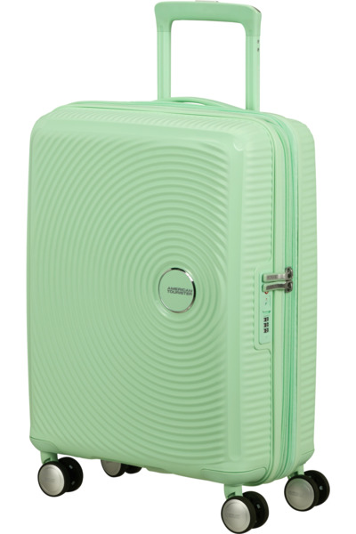 American Tourister Soundbox 55 cm Expandable Luggage, Pastel Green