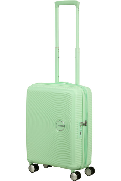 American Tourister Soundbox 55 cm Expandable Luggage, Pastel Green