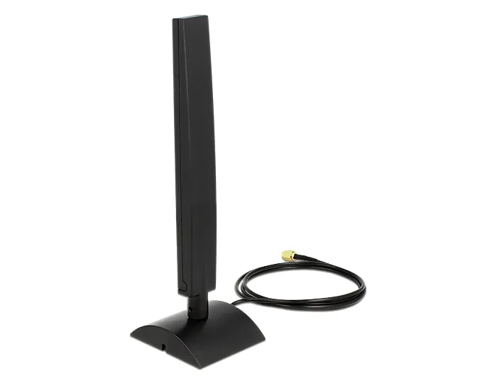 DeLOCK WLAN antenni RP-SMA ur, 4-6 dBi, 2,4/5GHz, ymp&auml;ris&auml;teilev&auml;,