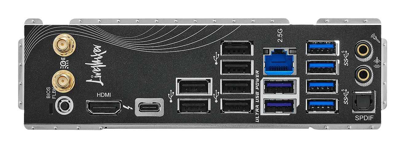ASRock B860M LiveMixer WiFi 6E LGA 1851 mATX DDR5 - motherboard