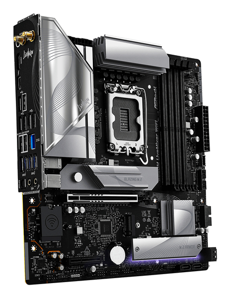 ASRock B860M LiveMixer WiFi 6E LGA 1851 mATX DDR5 - moderkort
