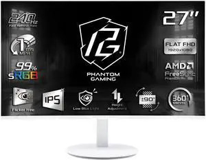 ASRock PG27FFS2E-W 27" Full HD, IPS 240Hz, HDR Gaming Monitor