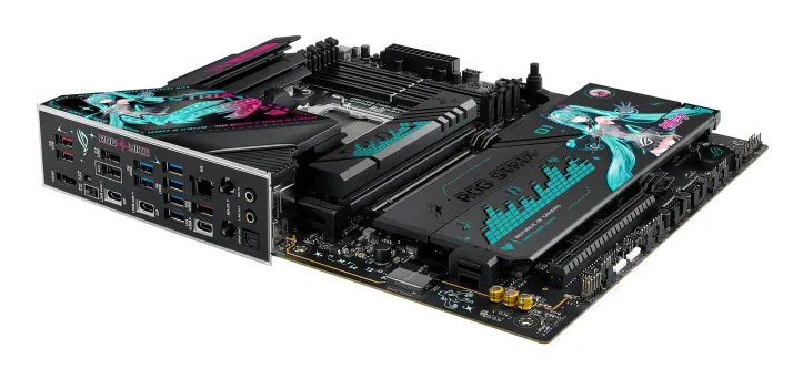 Asus ROG Strix X870E-H Gaming Hatsune Miku Edition WiFi 7 AM5 ATX Motherboard