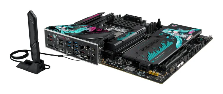 Asus ROG Strix X870E-H Gaming Hatsune Miku Edition WiFi 7 AM5 ATX Motherboard