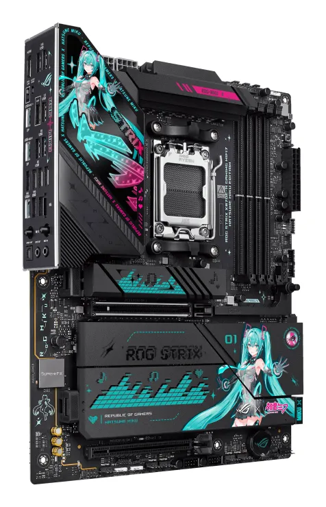 Asus ROG Strix X870E-H Gaming Hatsune Miku Edition WiFi 7 AM5 ATX Motherboard