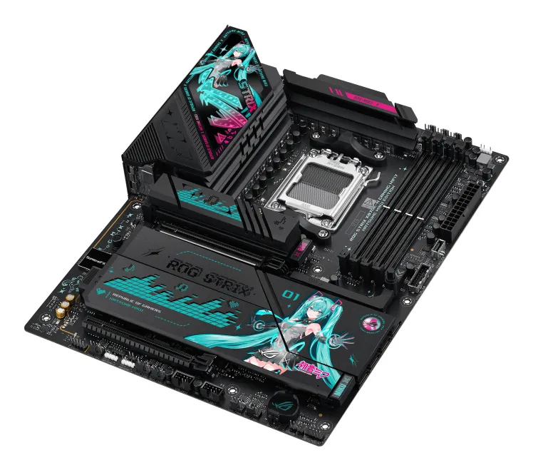 Asus ROG Strix X870E-H Gaming Hatsune Miku Edition WiFi 7 AM5 ATX Motherboard