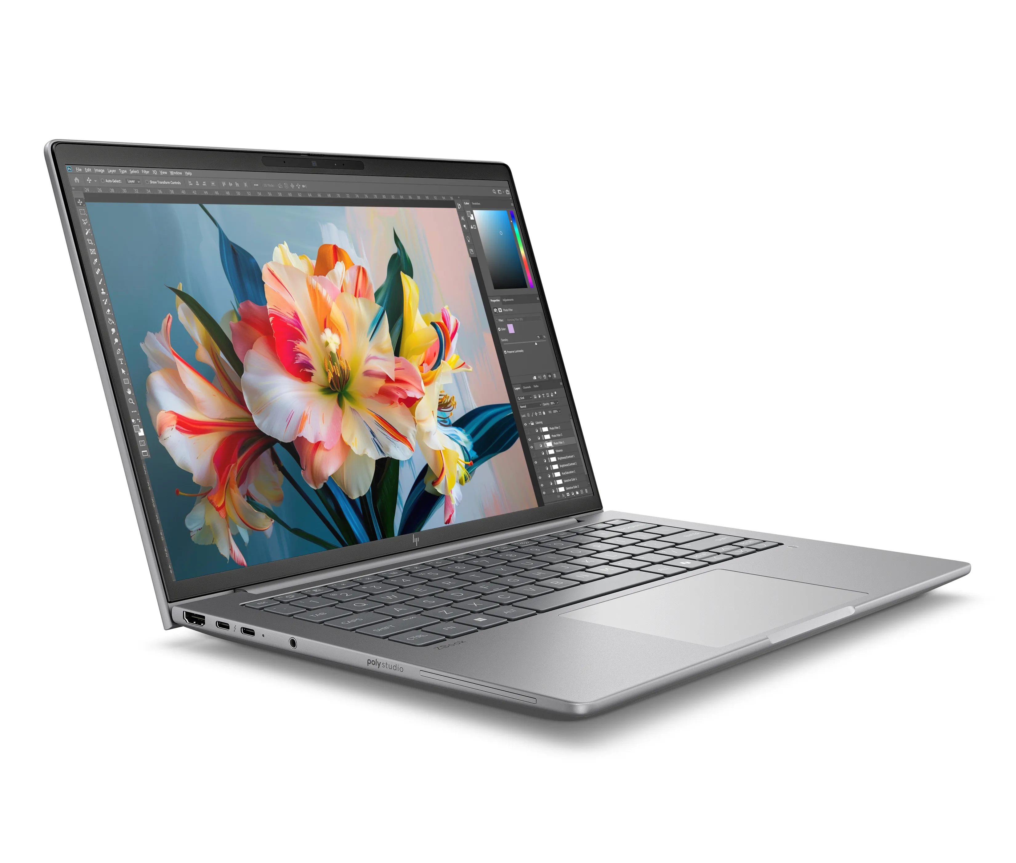HP ZBook 8 G1i 14" Ultra 9, 64 GB, 512 GB, Win 11 Pro - b&auml;rbar dator, silver