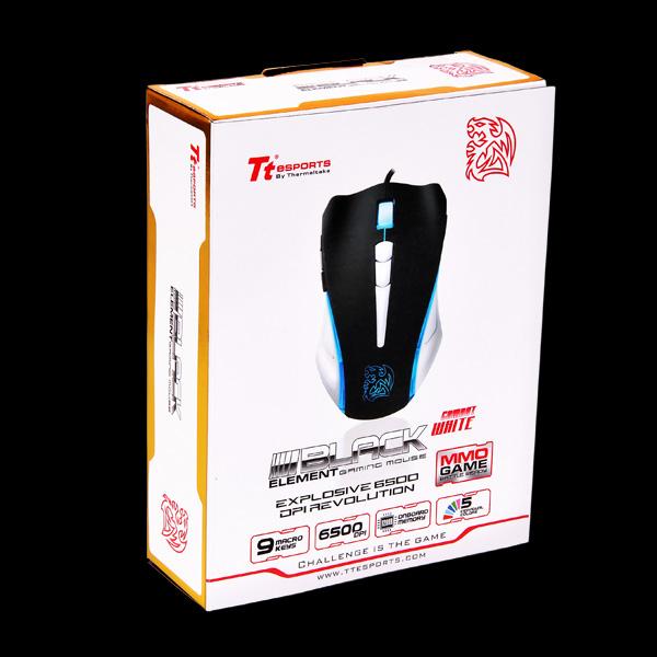 Tt eSPORTS Black Element - Gaming Mouse