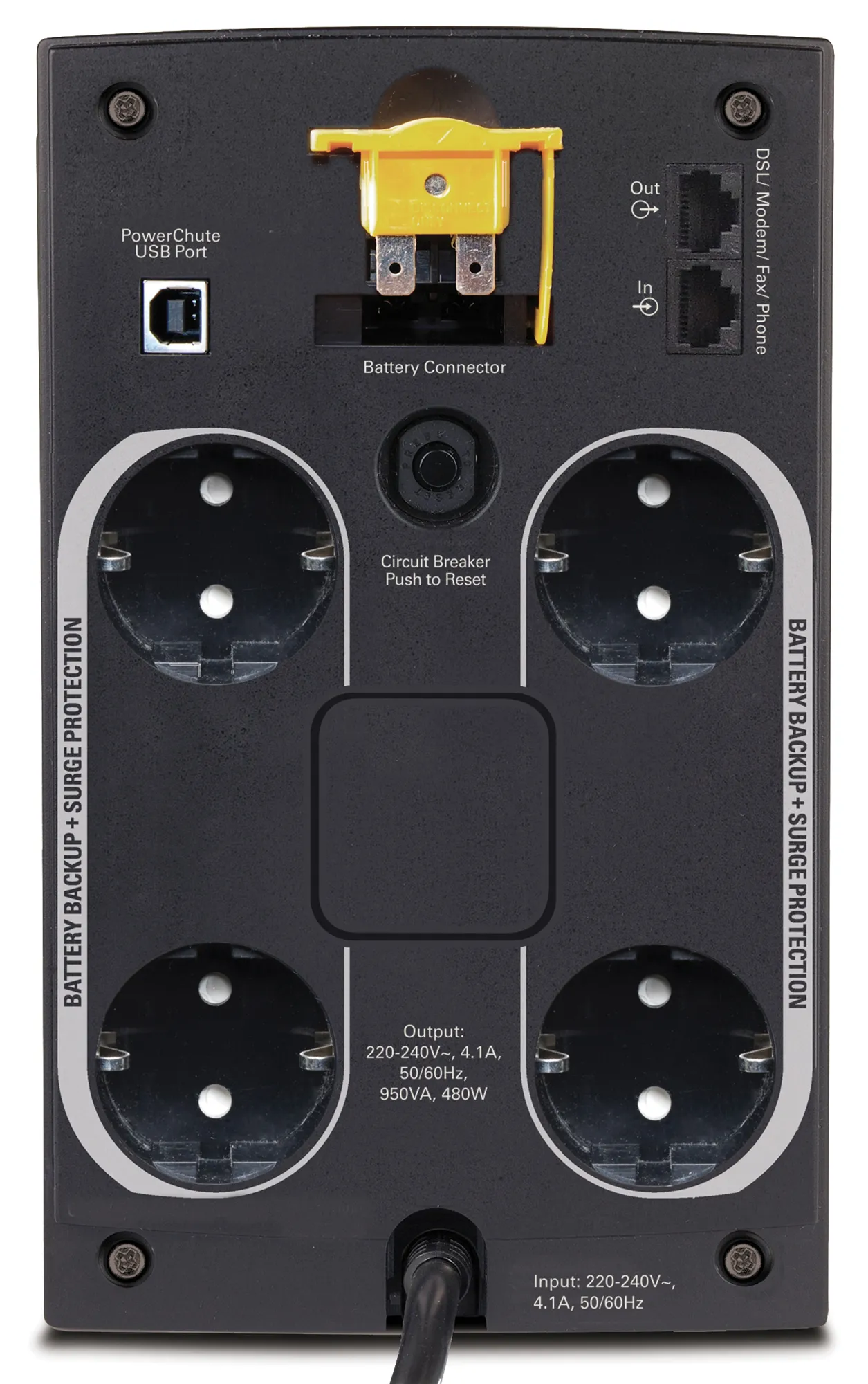 Backups 950Va Schuko USB