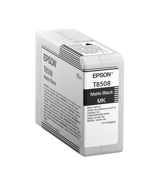 EPSON Singlepack Matte Black T850800 UltraChrome HD ink 80ml