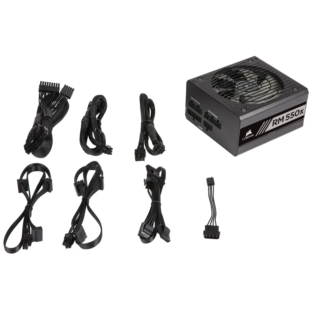 Corsair RMx Series RM550x 550W -virtal&auml;hde, 80 Plus Gold