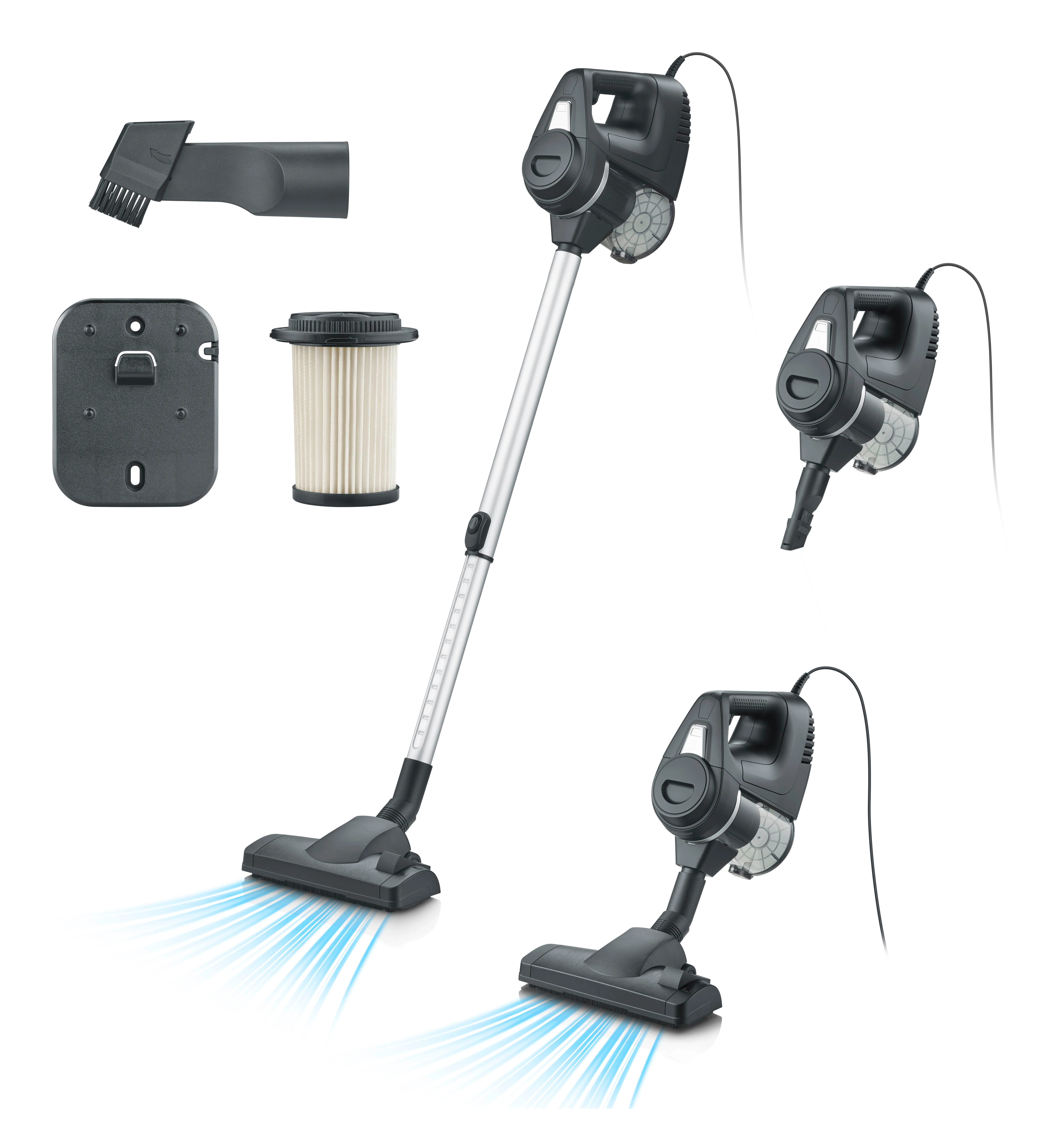 SEVERIN CY7080 600 W 2.1 L Stick vacuum cleaner, Black