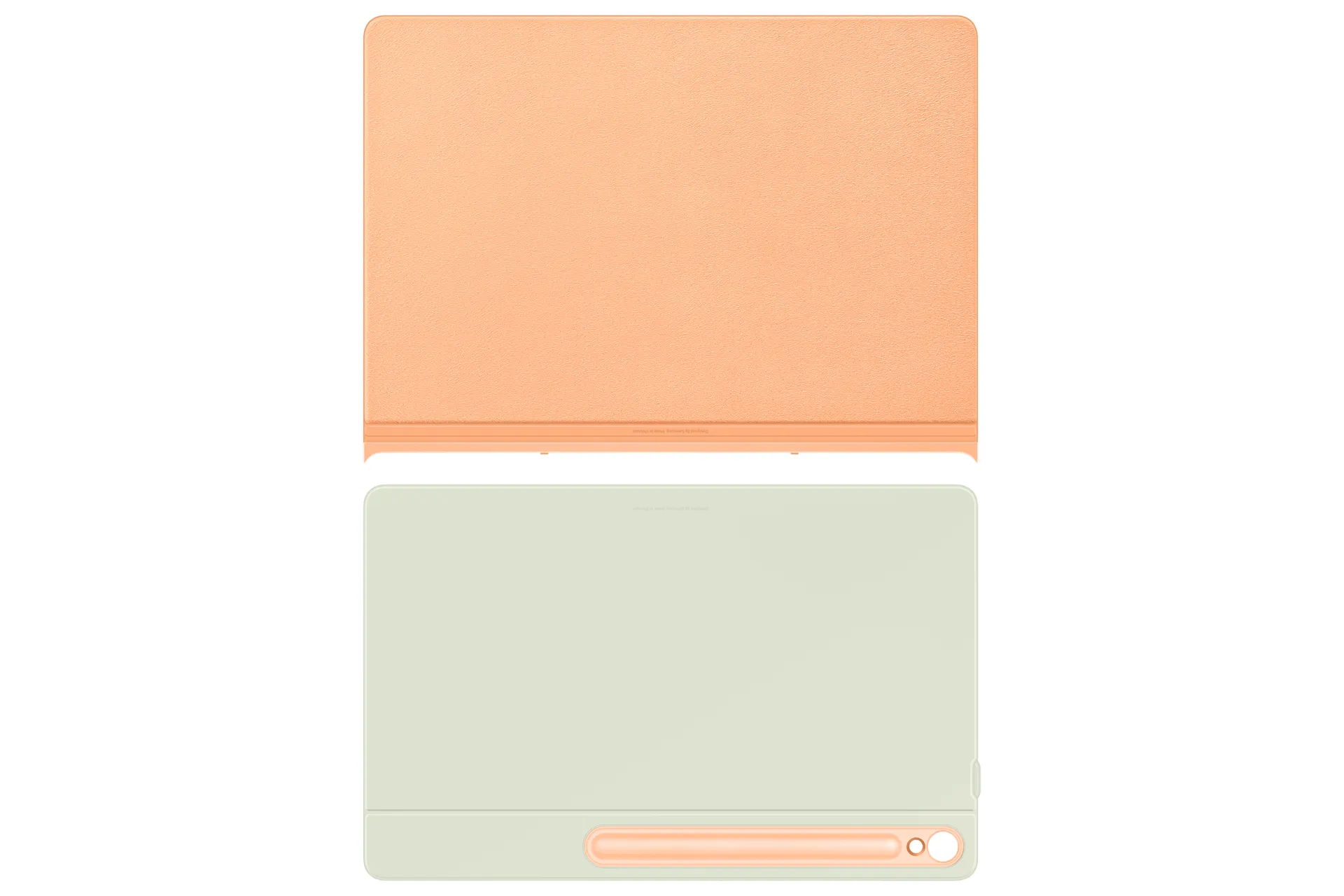 Samsung tab S10 FE+ Smart Book Cover -kotelo, Oranssi