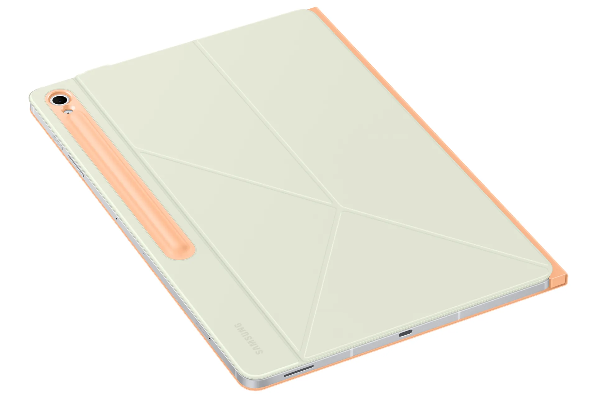 Samsung tab S10 FE+ Smart Book Cover -kotelo, Oranssi