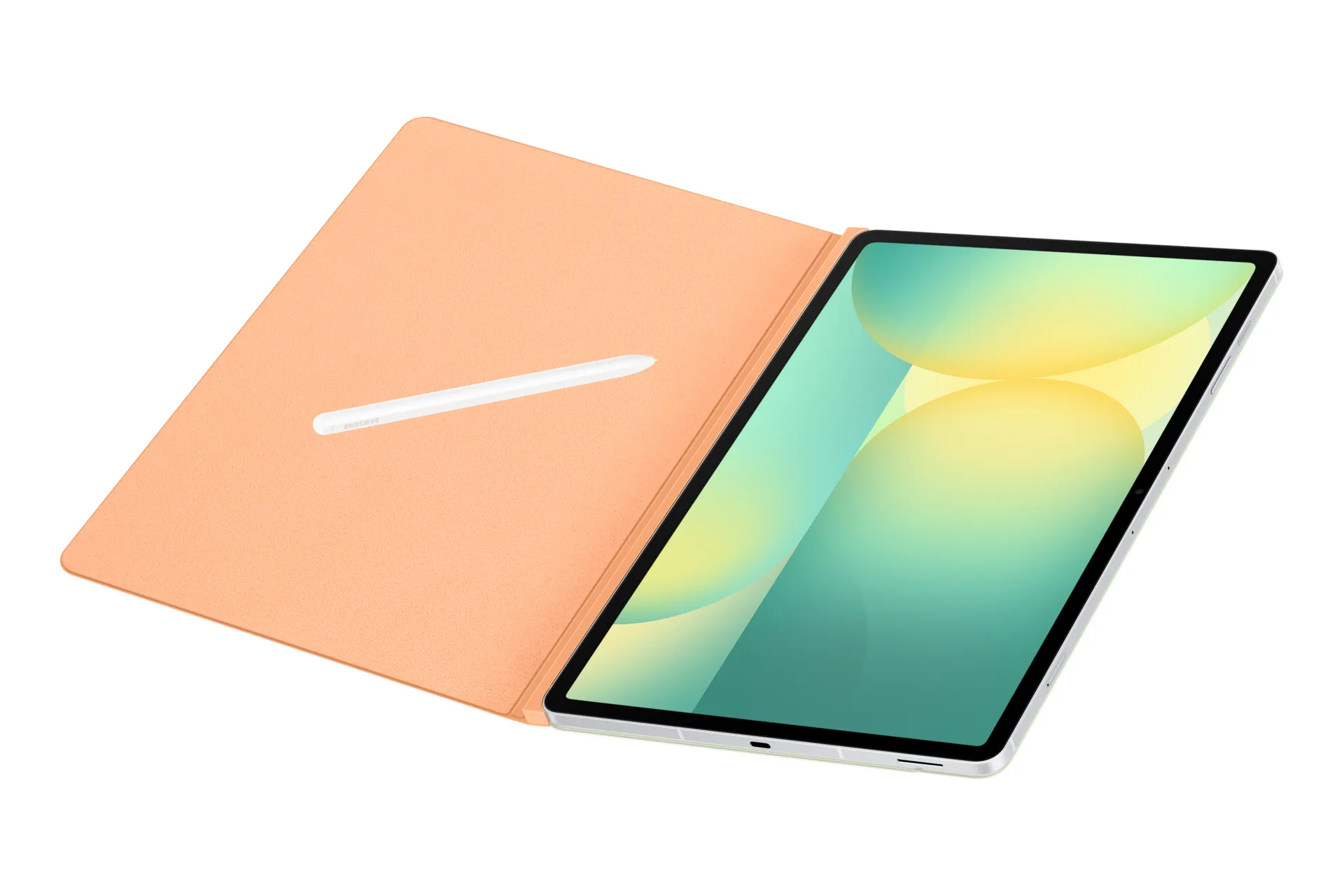 Samsung tab S10 FE+ Smart Book Cover -kotelo, Oranssi