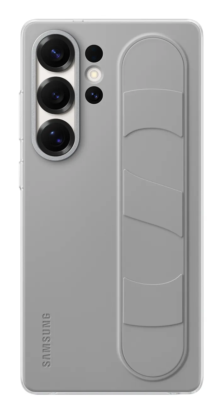 Samsung Galaxy S25 Ultra Standing Grip Case, Gray/Mint