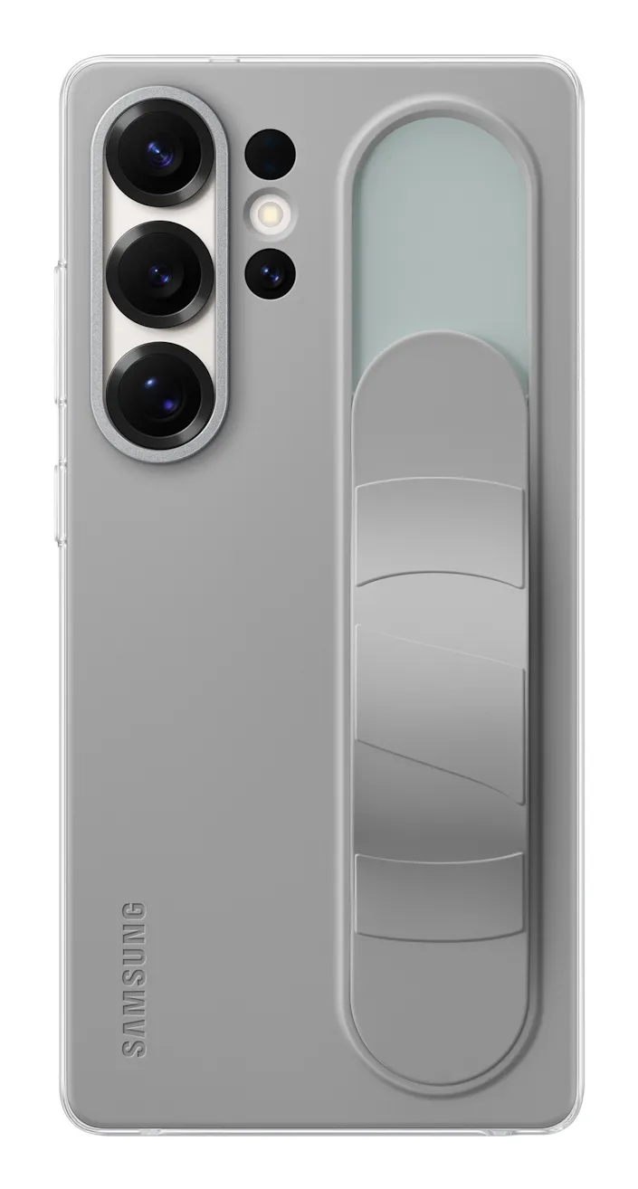 Samsung Galaxy S25 Ultra Standing Grip Case, Gray/Mint