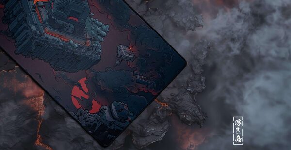 Mighty Setup Floating Island -pelihiirimatto, 900x400 mm