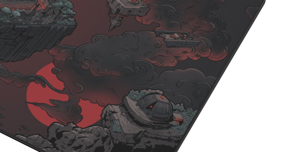 Mighty Setup Floating Island -pelihiirimatto, 900x400 mm