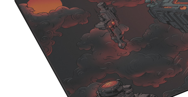 Mighty Setup Floating Island -pelihiirimatto, 900x400 mm