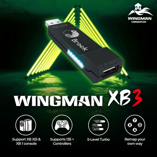 Brook Gaming Wingman XB3 -muunnin