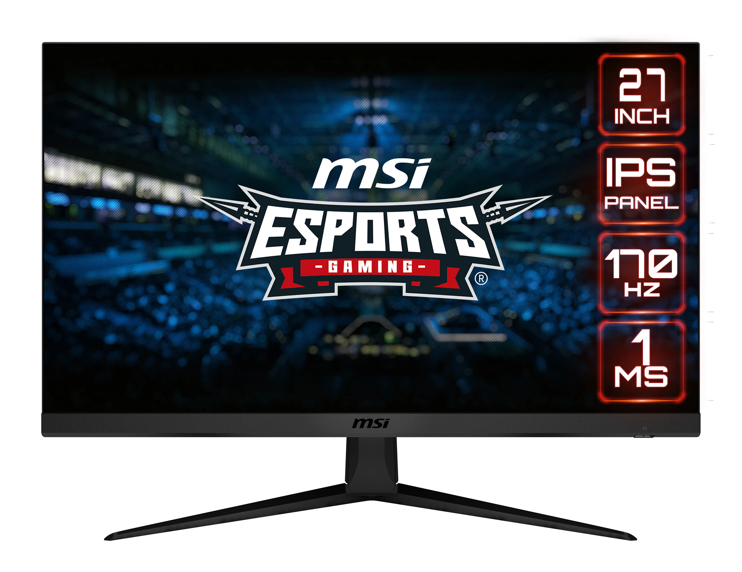 MSI 27" G2712 Full HD, IPS - gamingsk&auml;rm