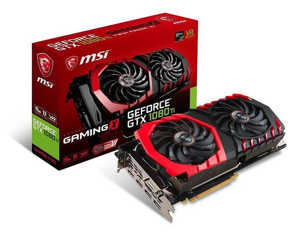 MSI GeForce GTX 1080 Ti GAMING X 11G - Graphics card