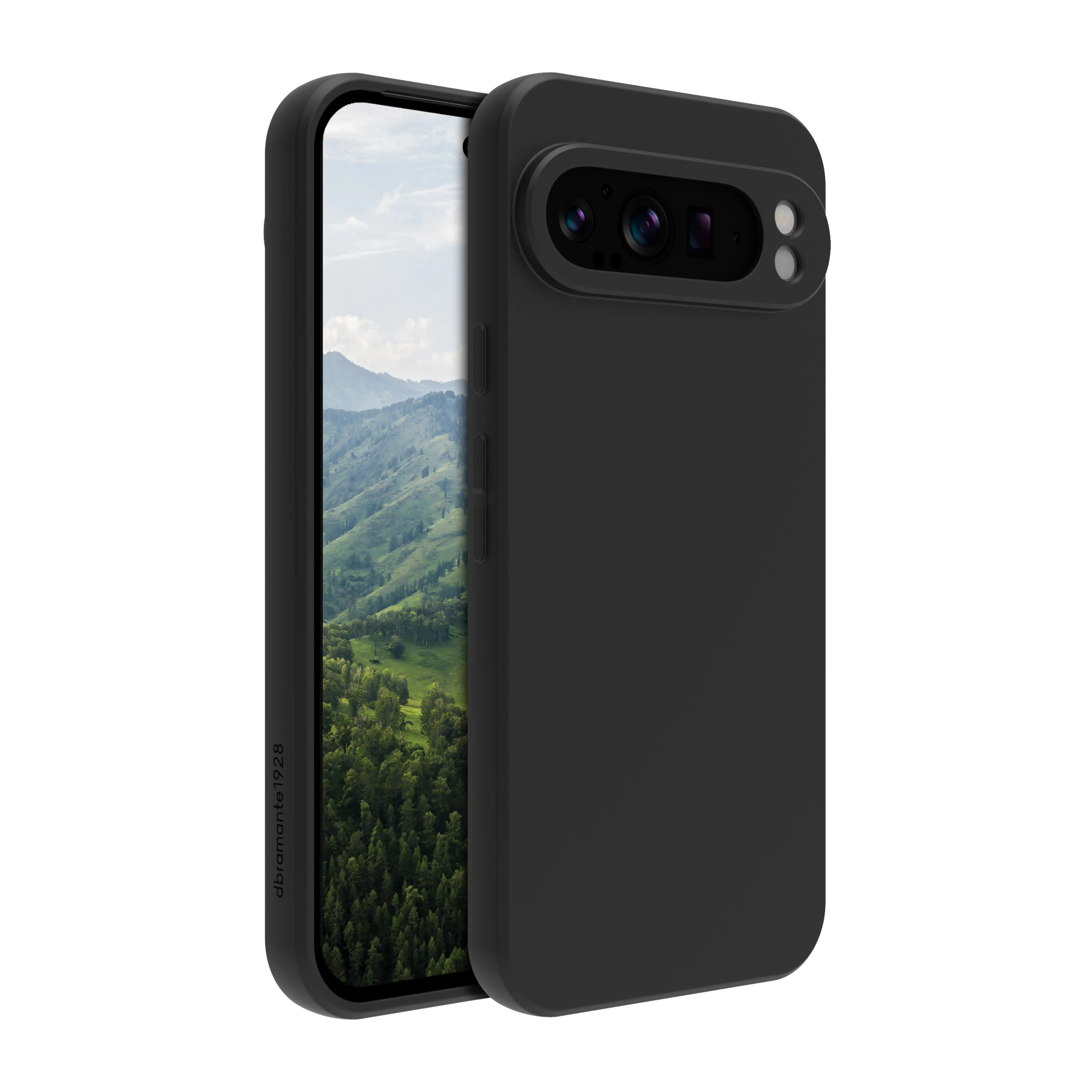 dbramante1928 Greenland Case for Google Pixel 9 Pro XL, Night Black