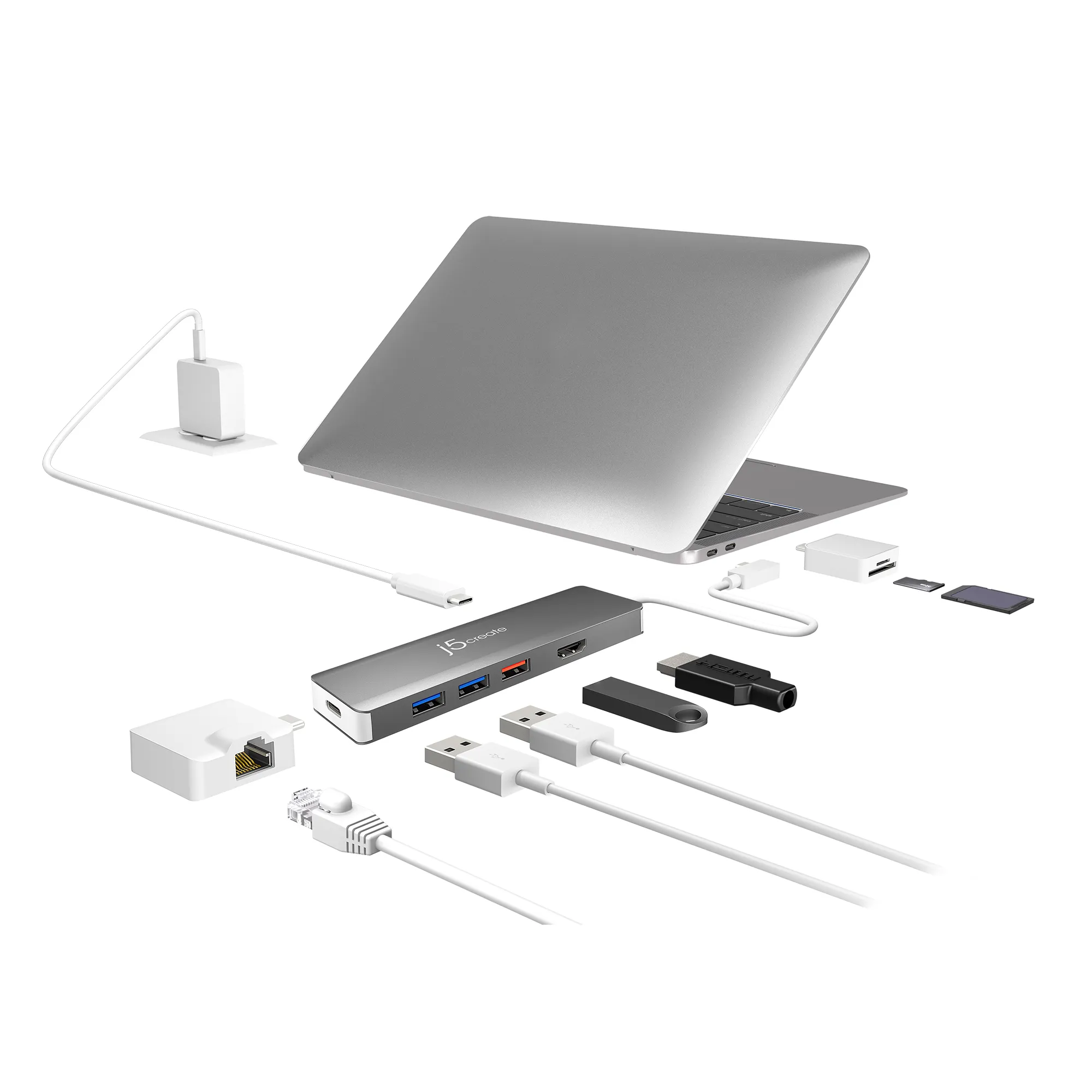 J5 Create USB-C MODULAR MULTI-ADAPTER - WITH 2 KITS